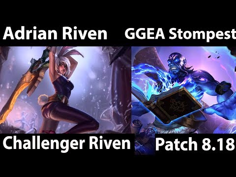 [ Adrian Riven ] Riven vs Ryze [ GGEA Stompest ] Top - Adrian Riven Gameplay