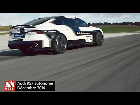 Audi RS7 Piloted Driving : l'essai sur circuit de la voiture autonome