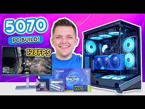 Best RTX 1440p Gaming PC Build Right Now! 👀 [ft. MSI 5070 WoW Midnight Edition]