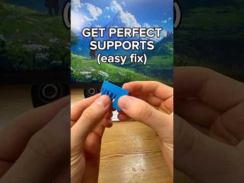 How to get perfect supports on your 3d prints