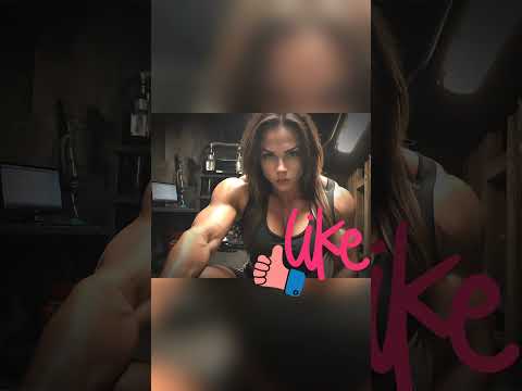 ai lookbook muscle biceps girl with ai art of female bodybuilding and fitness models   - tiktok #1