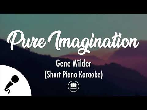 Pure Imagination - Gene Wilder (Short Piano Karaoke)