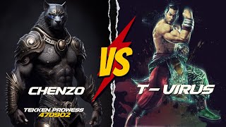 Tekken 7 - Epic Battle: chenzo  armor king  Vs  T-Virus feng