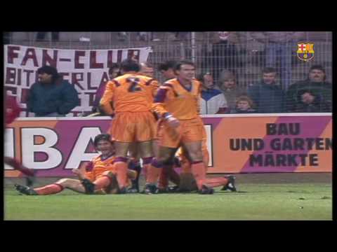 Bakero’s legendary goal against Kaiserslautern in 1991