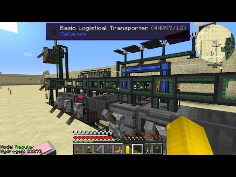 Mekanism 110 Episode 13 - Ore Processing the Mekanism Way.