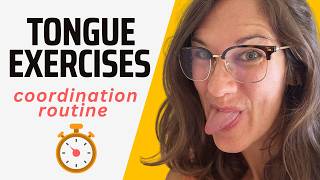 Daily Tongue Workout for Speech and Swallowing