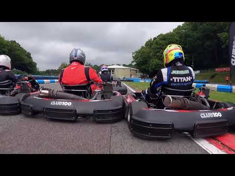 CMR 'Club 100 LW Sprints - Round 4 Buckmore Park' Heat 11