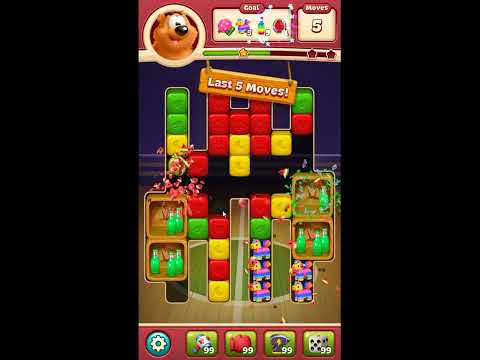 Toon Blast Level 6890 - NO BOOSTERS 🐻🐺🐱 | SKILLGAMING ✔️