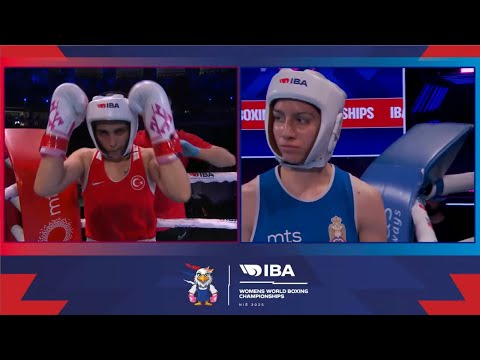 SF W66kg SURMENELI BUSENAZ (TUR) vs LUKAJIC ANASTASIJA (SRB) | IBA WWCHs Niš 2025