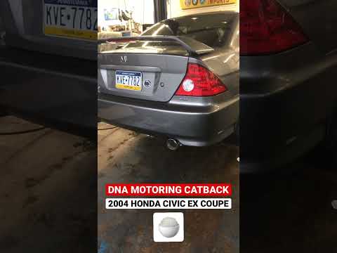 $130 instant ricer - Honda Civic with DNA Motoring Catback