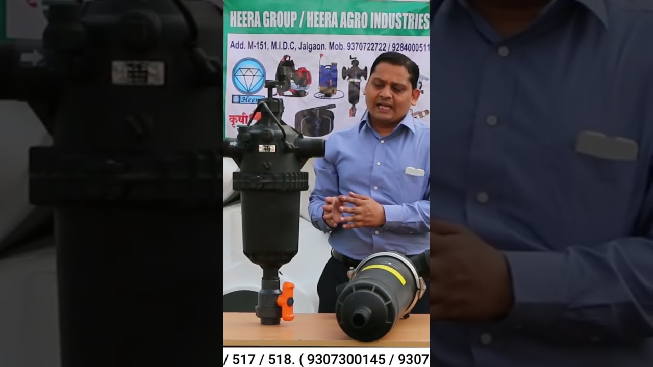 Heera Semi Automatic Screen Filter ! #agriculture #drip #safety #filter