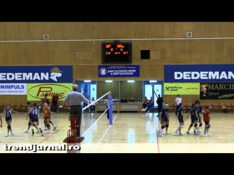 Stiinta Bacau - CSU Tg. Mureş 3-0 ( Cupa Municipiului Bacau la volei feminin )