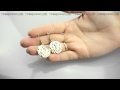 Серьги Дивергент фракция Бесстрашие Золото 