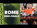Ruud Darderi Clash Sinner Vs Medvedev Halted By Rain Rome 2026 Semi Final Highlights