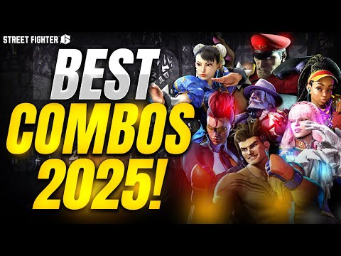 Street Fighter 6 💥 BEST COMBOS of 2025 🔥 SF6 High-Level Combo Showcase