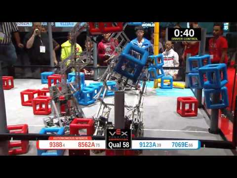 2015 VRC-MS Oppo Q58 -  (9388 9123A) 67-Opportunity Div-VRC Middle School-VEX Worlds 2015