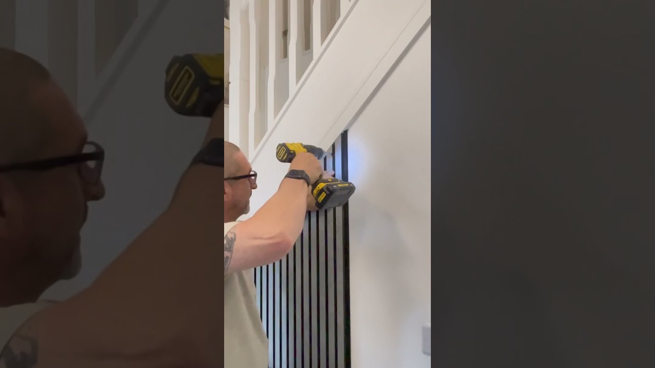 MDF slatted wall panels #shorts