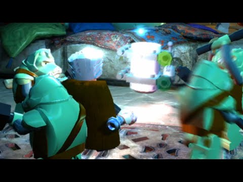 FREE PLAY "Castle Of Doom" All 10 Minikits Guide - Lego Star Wars III: The Clone Wars (Bonus Level)