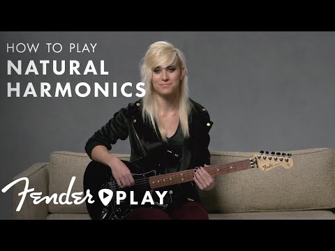 How To Play Natural Harmonics | Fender Play | Fender