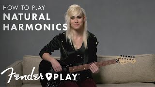 How To Play Natural Harmonics | Fender Play | Fender