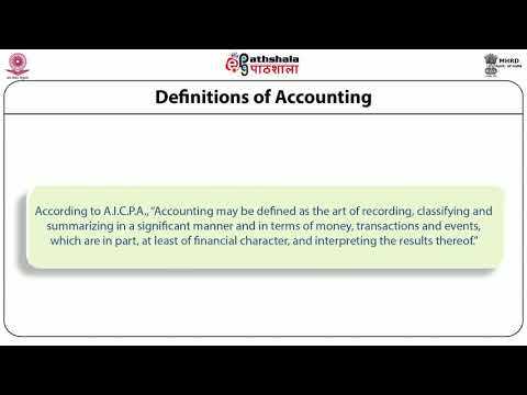 M-01.Definition, Objects, Functions and Nature of Accounting