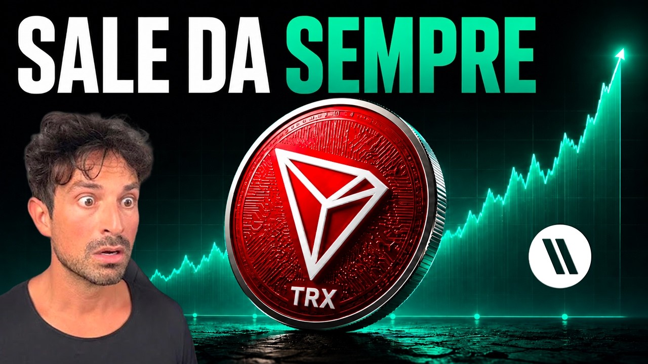TRON (TRX): TUTTO QUELLO CHE DEVI SAPERE | PERCHÈ SALE DA SEMPRE?