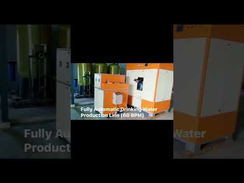 60 BPM Fully Automatic Mineral Water Bottling Plant