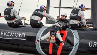 Lindsey Vonn Goes Sailing With Oracle Team USA by Red Bull