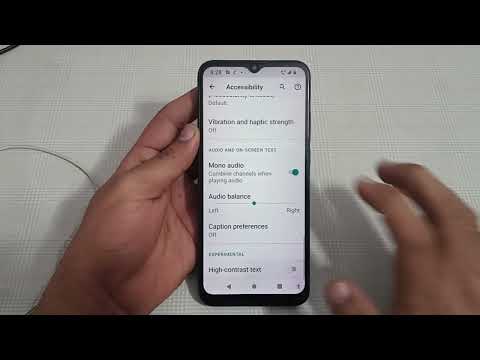 how to enable high contrast text in Motorola g31, Motorola mobile mein high contrast text enable kai