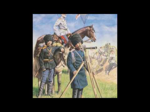 Tsarist army in the early 20th century, Russian uniforms of World War 1 / Russische Armee im WWI