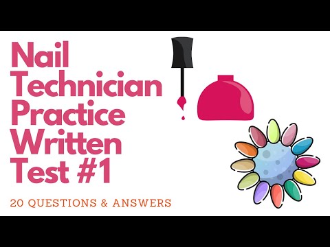 Nail Technician Practice Test # 1