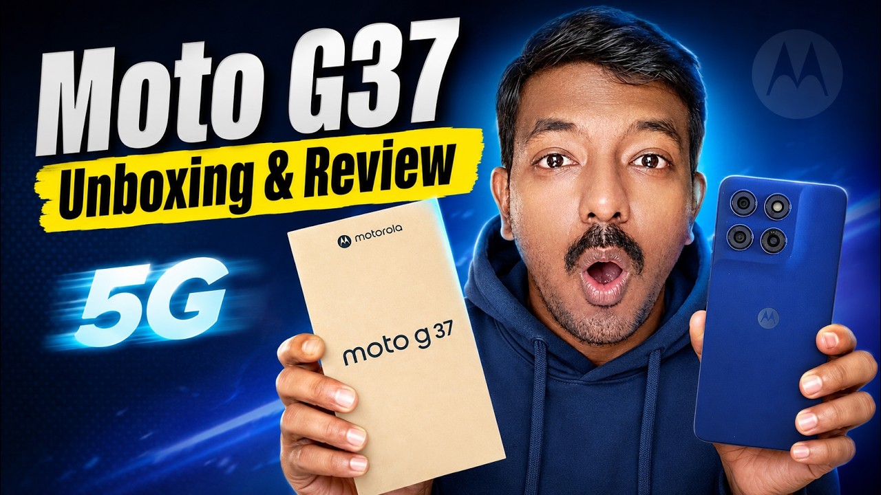 Moto G37 Unboxing & Review in Tamil 🔥 இத வாங்கலாமா? 🤔 Don't Buy Before Watching! ❌