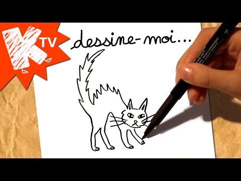 Dessine-moi un Chat 🙀 - dessin Halloween