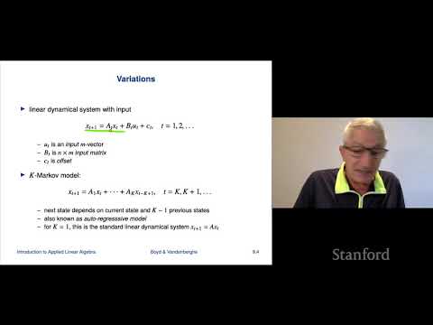 Stanford ENGR108 Introduction to Applied Linear Algebra | 2020 | Lecture 1 Introduction