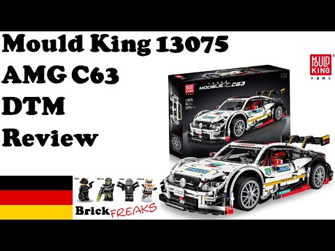 Конструктор Mould King «Mercedes-AMG C63 DTM» 13075 (Technic MOC 6687) белый /  2270 деталей