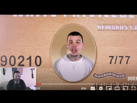 Burden   White Privilege Reaction