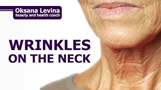 how to rejuvenate the neck, remove sagging under the chin. wrinkles on the neck