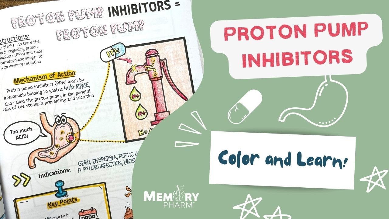 Proton Pump Inhibitors Made Easy (Mnemonics, Mechanism of Action, Side Effects, Counseling Points)
