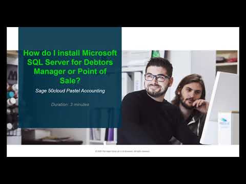 Sage 50cloud Pastel (ZA) - How do I install SQL Server...