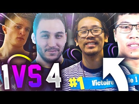 J'AI 1v4 LA TEAM SOLARY !! (Kinstaar, Jbzz, Yoshi, LeRoiBisou)