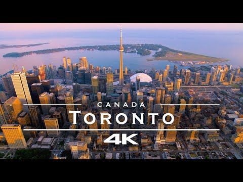 Toronto, Canada 🇨🇦 - by drone [4K]