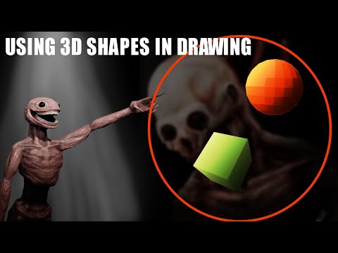 Using 3D Shapes in Drawing Tutorial - Darian_Quilloy