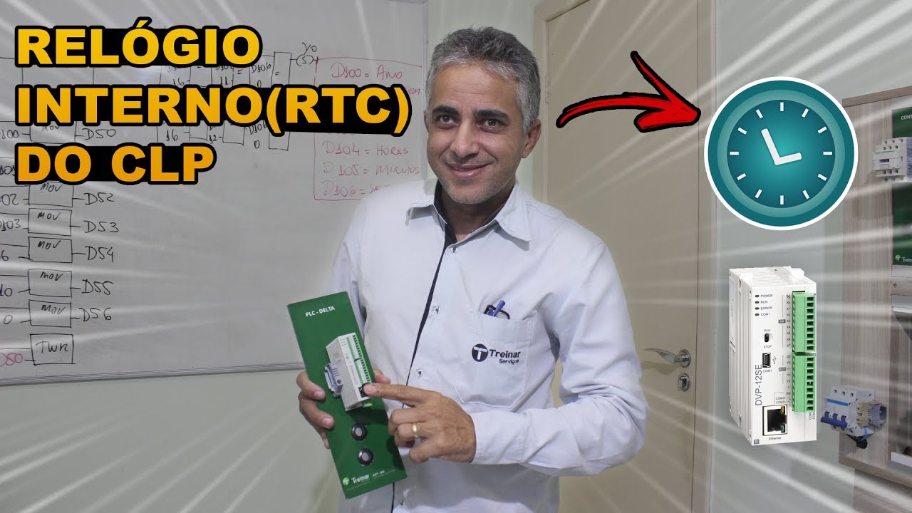 Como Usar o Relógio Interno (RTC) do CLP