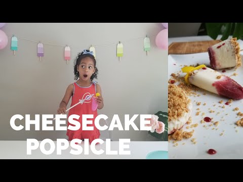 HOMEMADE CHEESECAKE POPSICLES 3 WAYS with or without popsicle molds HOW TO MAKE cheesecake lollipops