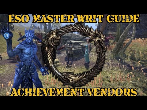ESO master writ guide