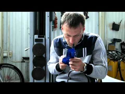 TeckWrap Blue Metallic Chrome Wrapping Video Part 2 / M-Park Tuning Studio Russia