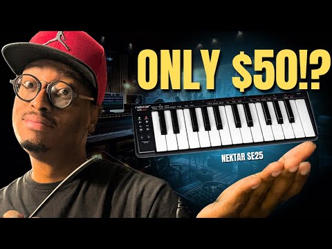 Обзор MIDI клавиатуры Nektar SE25