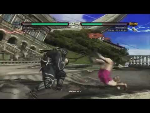 Tekken 6 - Raven, Law, Paul vs Anna