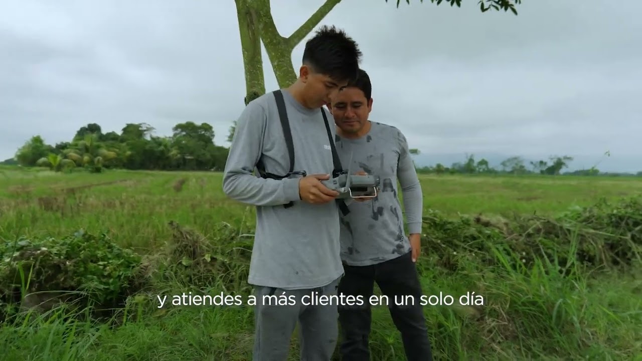 Video sobre drones DJI Agras