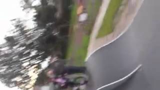preview picture of video 'Katie Gibbs falling off BMX on the ramp FUNNIEST THING EVER!'